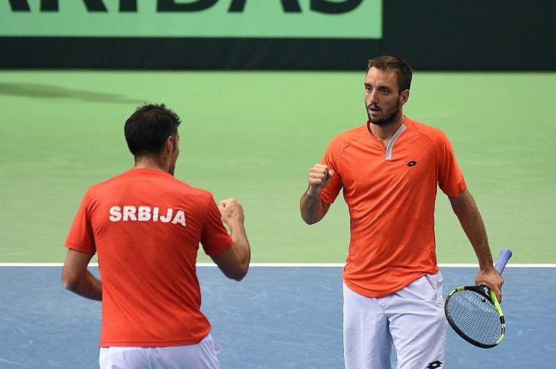 КРАЈ: Зимоњић/Троицки - Лопез/Буста 4:6, 7:6, 6:0, 4:6, 6:2